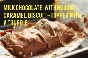 Milk Chocolate with Nougart, Caramel